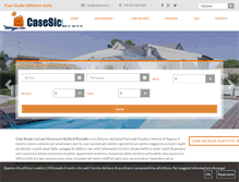Tablet Screenshot of casesicule.it